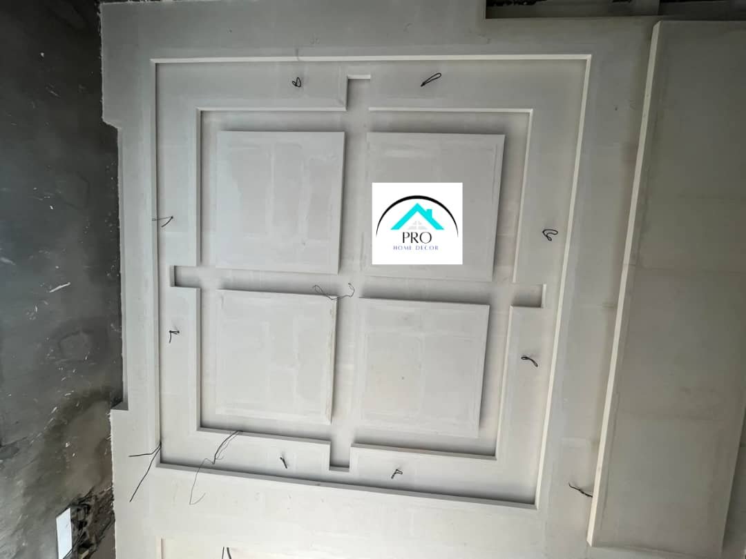 POP ceiling and decorative staff moulding by Pro Home Decor in Cameroon