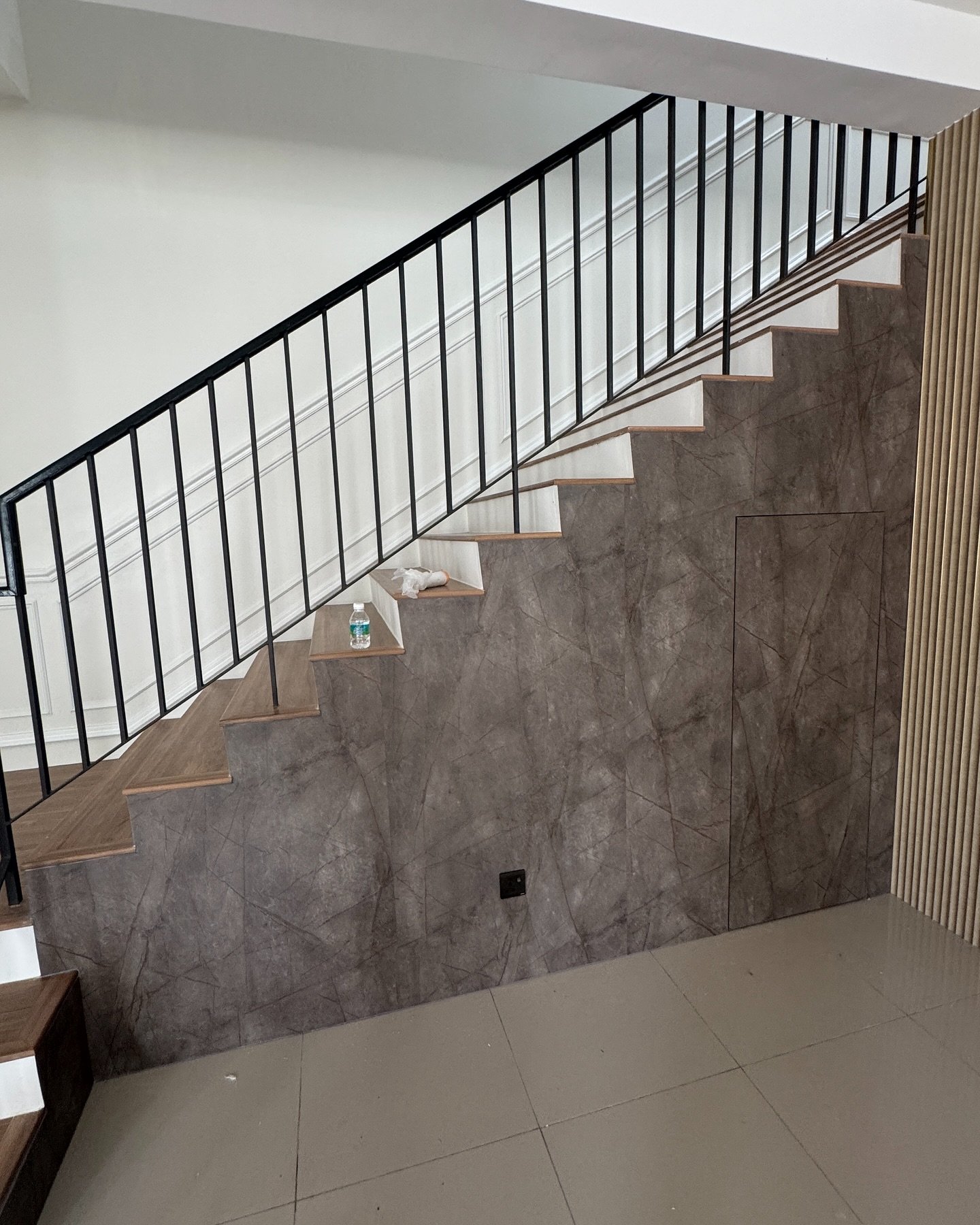 Marble wall panel design by Pro Home Decor in Cameroon